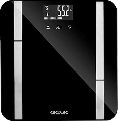 Cecotec 9450 Full Healthy Ψηφιακή Ζυγαριά με Λιπομετρητή σε Μαύρο χρώμα
