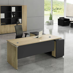 Wooden Project Corner Professional Office Desk L180xW160xH75cm