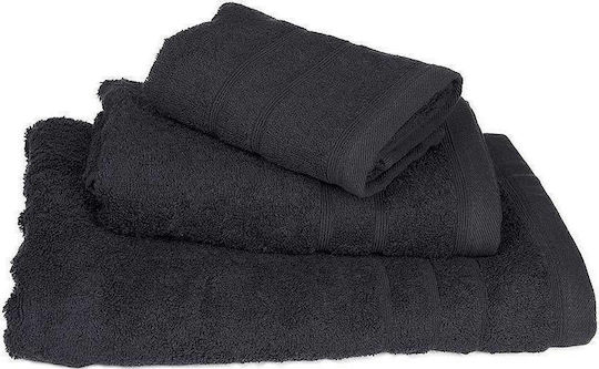 Le Blanc 3-tlg. Set Badetücher Gekämmte Black Gewicht 500gr/m²
