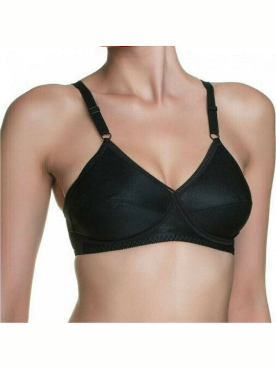 Triumph Elastiform Μαύρο Σουτιέν χωρίς Ενίσχυση & χωρίς Μπανέλες