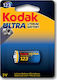 Kodak Ultra K123LA Lithium-Batterie CR123 3V Einweg (Lange Lebensdauer) 1 Stück