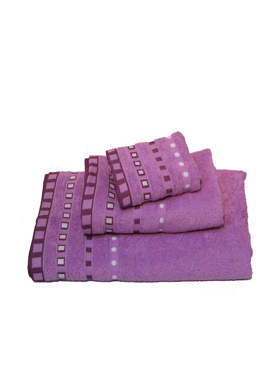 Le Blanc Facecloth Pennié Jacquard Polka Dot 50...