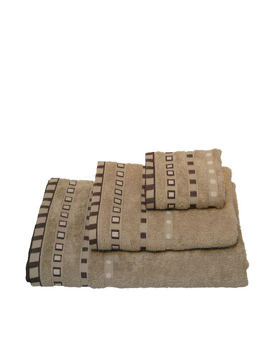 Le Blanc Facecloth Pennié Jacquard Polka Dot 50...