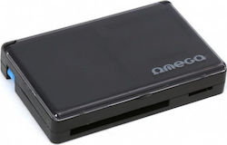 Omega OUCR33 Card Reader USB 3.0 for /S/D/ /m/i/c/r/o/S/D/ / /C/o/m/p/a/c/t/F/l/a/s/h/ / /