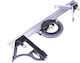 Factory Factory Winkelmesser Zimmerleute Stahl Länge 30cm mit Winkelmesser und Wasserwaage