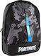 Gim Fortnite School Bag Backpack Junior High-High School in Black color 30lt