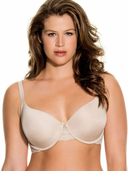 Dorina Elegant D17165A Bra without Padding Underwire Beige D17165A-B60