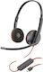 Plantronics Blackwire C3220 USB-C On Ear Multimedia Ακουστικά με μικρόφωνο