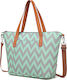 Dolls & Tracks Diaper Handbag Tote Green