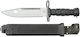 MFH M95 CN Bayonet Knife Black in Sheath