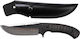 MFH Lion Micarta Handle Knife Black in Sheath
