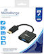 MediaRange Konverter VGA weiblich zu DisplayPort männlich 1Stück MRCS173