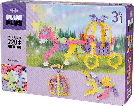 Plus Plus Τουβλάκια Mini Basic Pastel Fairytale για 5-12 Ετών 220τμχ