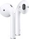 Apple AirPods (2nd generation) Слушалка за ухо Bluetooth хендсфри Слушалки с Кутийка за Зареждане Бяа