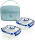 Miniland Pack 2 Go Hermifresh Детска Изотермична Чанта с Термос за Храна 330ml