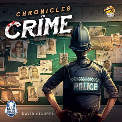 Lucky Duck Games Brettspiel Chronicles of Crime für 1-4 Spieler 14+ Jahre LDG0035