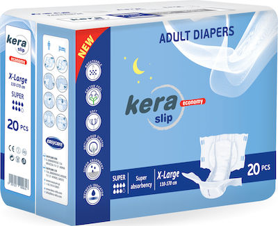 Kera Slip XLarge Super Incontinence Diapers XLarge 20pcs