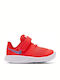 Star Runner Star Runner TD Kids Sports Shoes Running with Hoop & Loop Closure Red