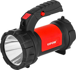 Vipow Rechargeable Handheld Spotlight LED IP20 with Maximum Brightness 200lm Embedded