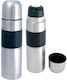 Maestro MR-1630 Μπουκάλι Θερμός Ανοξείδωτο 750ml Ασημί με Καπάκι-Κύπελλο
