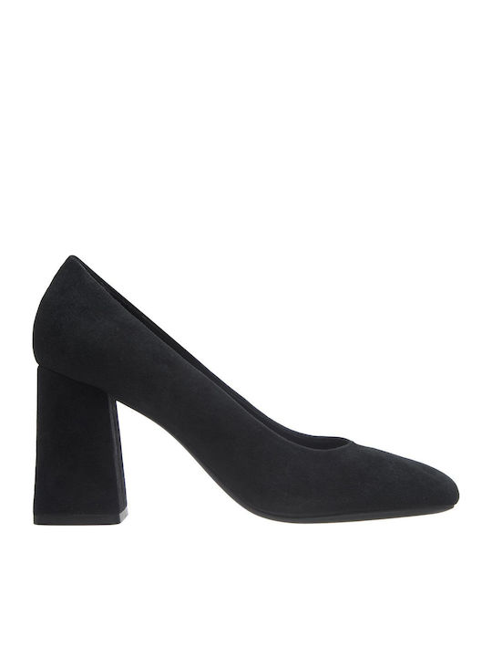 Anatomic Suede Black Heels D Seylise H. A