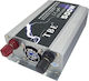 TBE500W Car Inverter 500W to Converter 12V DC in 220V AC with 1xUSB