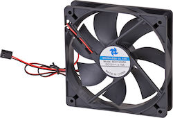 Akyga AW-12B Case Fan 120mm με Σύνδεση 3-Pin