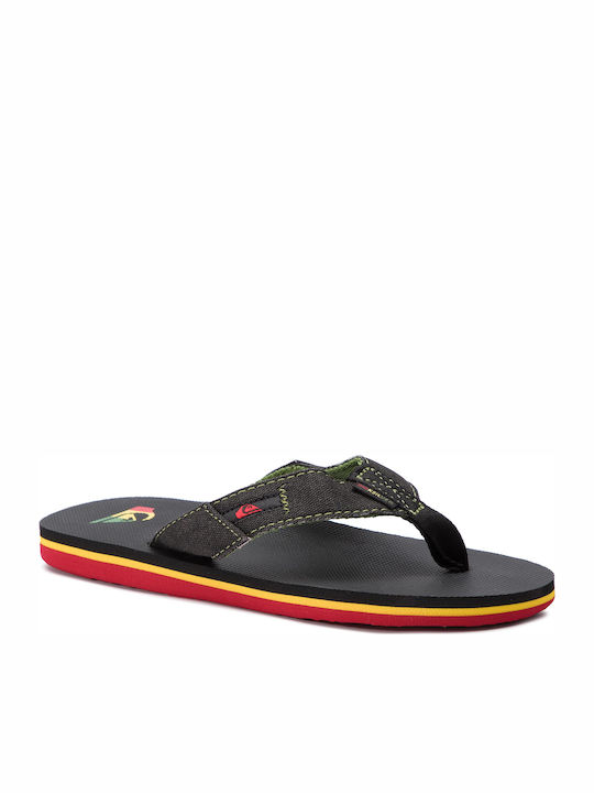 Quiksilver Παιδικές Σαγιονάρες Flip Flops Μαύρες Xgkg