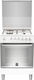 La Germania TU6 2C1 91 D W GPL Cooker 56lt with Gas & Electric Hobs W59.5cm. White
