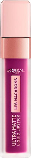 L'Oreal Paris Les Macarons Ultra Matte Long Lasting Liquid Lipstick Matte 840 Infinite Plum 7.6ml