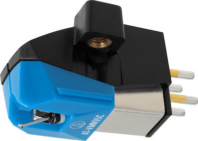 Audio Technica Plattenspielernadel AT-VM95C Beweglicher Magnet in Blau Farbe
