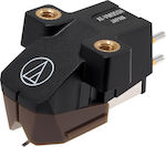 Audio Technica Plattenspielernadel AT-VM95SH Beweglicher Magnet in Braun Farbe