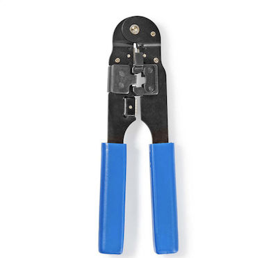 Nedis Blue Ethernet Internet Cable Crimping Plier RJ45 with Cable Cutter Μπλε