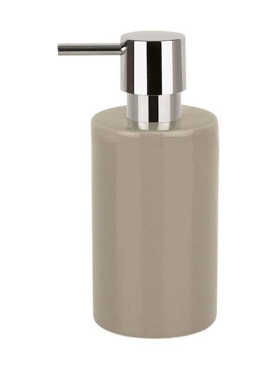 Dimitracas Tube Tabletop Ceramic Dispenser Gray