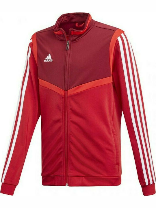Athletic Kids Cardigan Red Tiro 19 Presentation