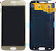 O ecran LCD cu Mecanism Tactil pentru Galaxy J5 2017 (Auriu)