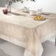 Guy Laroche Campus Polyester Tablecloth Beige 160x220cm