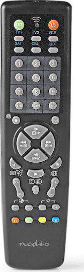 Nedis Universal Remote Control TVRC2100BK for CD-DVD Players , Τηλεοράσεις Box , Τηλεοράσεις and Ψηφιακούς Δέκτες