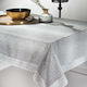 Guy Laroche Coctail Polyester Tablecloth Silver 160x220cm