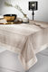 Guy Laroche Coctail Polyester Tablecloth Beige 160x220cm