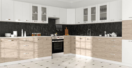 Charlotte Cabinet Wall White 80x30.5x71.8pcs