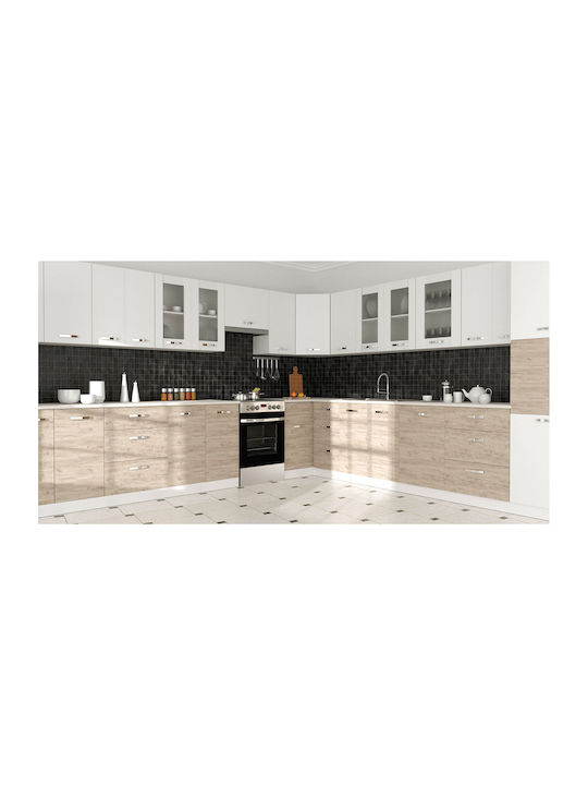 Charlotte Kitchen Column Oaks 60x56x213.4pcs