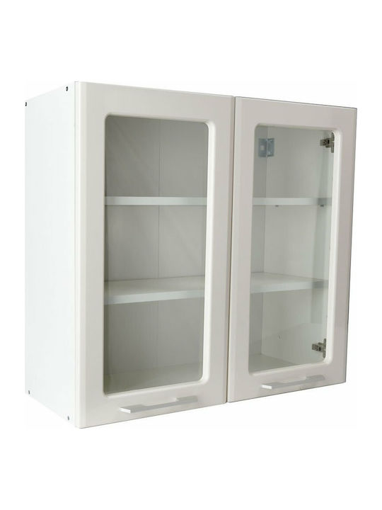 V80/S Wall Cabinet Μπεζ L80xW31xH72cm