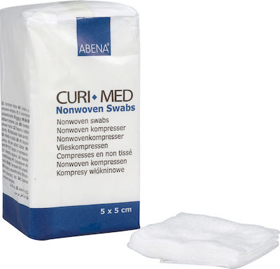 Abena CuriMed Non Woven 4ply Non-sterile Gaze 5x5cm 7010 100pcs