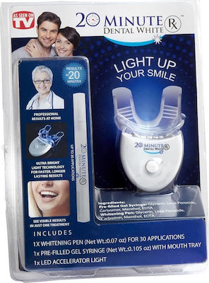 Dental White RX Teeth Whitening Kit with Tray 20 minutes