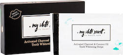 My White Secret Activated Charcoal & Coconut Oil Teeth Whitening Strips 14Stück