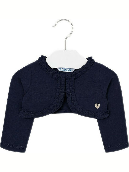 Mayoral Kids Bolero Jacket Navy Blue