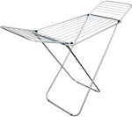 Estia Aluminum Folding Floor Clothes Drying Rack with Hanging Length 18m