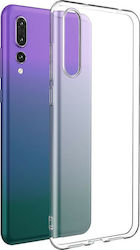Umschlag Rückseite Silikon Transparent (Huawei P30)
