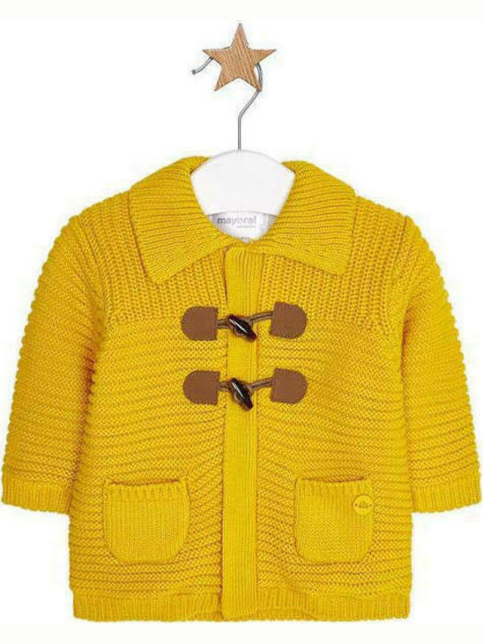 Mayoral Kids Cardigan Yellow